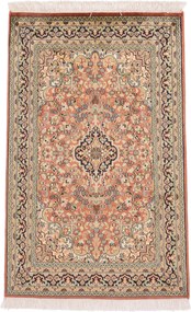Cashmere Silk Tappeto 60 x 100 (Indian) Annodato A Mano
