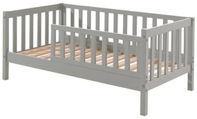 Letto Junior grigio per bambini, 70 x 140 cm Peuter - Vipack