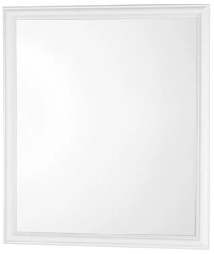 Specchio Con Cornice ABS Bianca 56x66 Cm Arredo Moderno