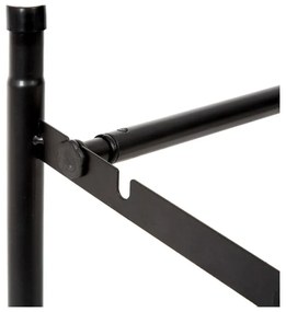 Scarpiera telescopica in metallo nero - Compactor