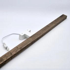 Brilagi-Illuminazione a LED per specchi da bagno WOODY MIRROR LED/15W/230V IP44 quercia/bianco