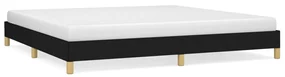 Giroletto nero 200x200 cm in tessuto