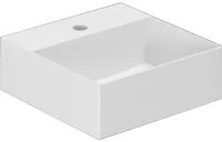 Lavabo da appoggio squadrato Ceramica Azzurra Elegance 35x35 cm