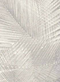 Tropische Palmen Tapete Shield von Arte - Kalkweiß