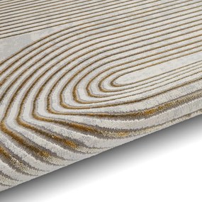 Tappeto grigio/oro 220x160 cm Apollo - Think Rugs