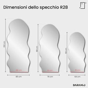Specchio ondulato – Pure Collection R28