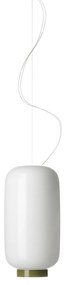 Foscarini - Chouchin 2 Reverse Lampada a Sospensione Bianco/Verde Foscarini