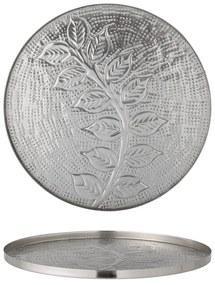 Vassoio decorativo in metallo ø 30 cm Leila - Bloomingville