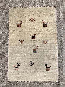 Gashguli Tappeto persiano 60x40 Beige (Iran) Annodato A Mano