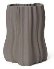 Moire Vase H20 Anthracite - Ferm Living