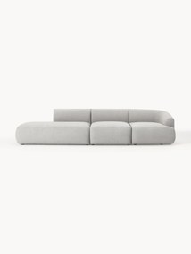 Chaise longue componibile 4 posti in bouclé Sofia