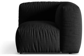 Modulo divano nero (angolo variabile) Martina - Micadoni Home