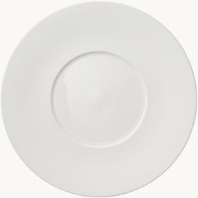 Set di 6 piatti da portata in Fine Bone China Cross White