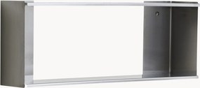 Scaffale da parete in acciaio inox Taper