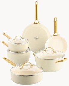 Batteria di pentole con rivestimento antiaderente Padova 10 pz