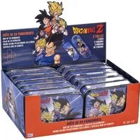 Set 12 Box Dragon Ball per Bambini con 24 Cerotti Ciascuno 2 Misure in Metallo