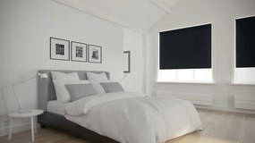 Tenda a rullo filtrante Dublin nero 90x190 cm