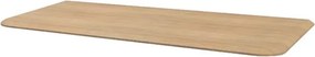 Top per lavabo Bohemia BADEN HAUS L 98 x H 1.6 x P 50 cm rovere tabacco mdf