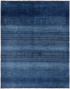 Loribaft Tappeto persiano 150x190 Blu (Iran) Annodato A Mano