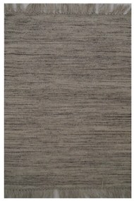 Tappeto Kilim lana natura naturale, L 170 x L 120 cm