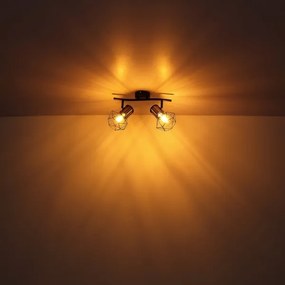 Globo 54017-2M - Luce Spot PRISKA 2xE27/40W/230V