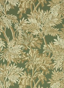 Sanderson Tapete Tapestry Trees - Woodland Green