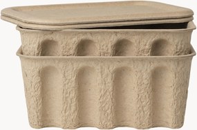 Contenitori in polpa di carta Pulp, prof. 18 cm, 2 pz