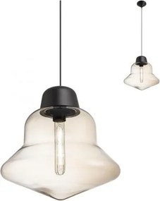 Redo 01-1770 - Lampadario a sospensione con cavo AMNO 1xE27/42W/230V Ø 33 cm beige