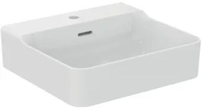 Ideal Standard Conca Lavabo Rettangolare Da Appoggio 50x45 Cm 1 Foro Bianco