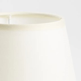 Brilagi - Applique a LED NUBILA 1xE27/25W/230V + LED/3W nero/color crema