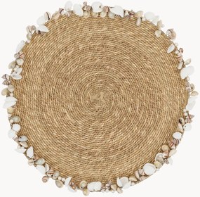 Set di 6 tovagliette americane rotonde Cauri