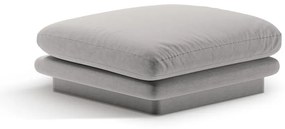 Pouf grigio chiaro Torino - Micadoni Home