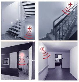 STEINEL 738013-RS 16L - Lampada  da esterno con sensore 1xE27/60W/230V