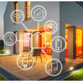 Striscia LED RGB da esterno dimmerabile Wi-fi LED/8W IP65 2 m Tuya