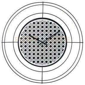 Orologio nudo piccolo vienna nero ,bianco in ferro diametro59cm