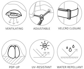 Copertura protettiva per tavolo da giardino 235x155x95 cm - House Nordic