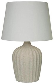 Searchlight EU66037CR - Lampada da tavolo PADSTOW 1xE27/60W/230V crema