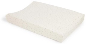 Kave Home - Fodera per fasciatoio Yamile cotone organico (GOTS) beige foglie multicolori 50 x 70 cm