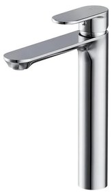 Cersanit S951-329 - Rubinetto del lavandino CREA 27,4 cm cromo lucido