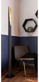 Eglo 97584 - Lampada LED da terra BARBOTTO 1xGU10/4,5W/230V nero