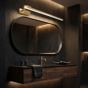 Applique da bagno LED SWE033-1W 80cm BRUSH GOLD