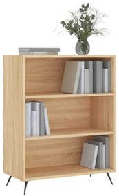 Libreria Rovere Sonoma 69,5x32,5x90 cm in Legno Multistrato