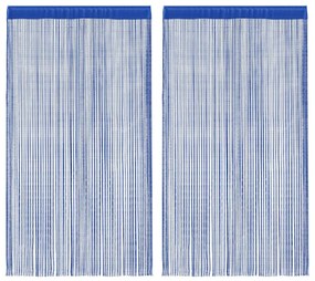 Tende A Filo 2 Pz 100x250 Cm Blu /