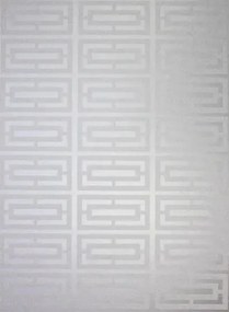Osborne & Little Carta da parati Kikko Trellis - Silver