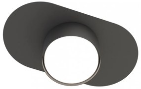 Lampada da soffitto in acciaio STILO 1 GX53 nera da interno Colore del corpo Nero