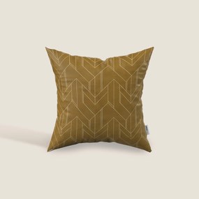 Geometrica cuscini decoro in velluto Impermeabile disponibile in diverse colorazioni giallo