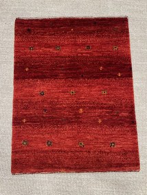 Loribaft Tappeto 60x80 Rosso (Iran) Annodato A Mano