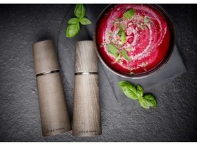 Cole&Mason - Set di macinini per sale e pepe MARLOW in faggio 2 pezzi 18,5 cm