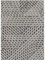 Arte International Carta da parati Oblique - Braun/ Schwarz