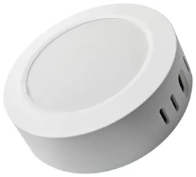 Plafoniera LED ROUND LED/6W/230V 4000K diametro 12,1 cm bianco
